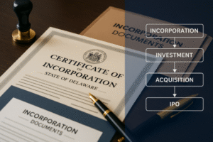 Delaware Certificate and SPAC Structure Overlay