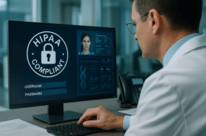 HIPAA-Compliant Security in a Healthcare 