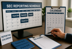High-Definition SEC Filing Calendar