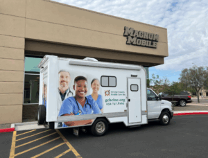 AiLc Mobile Medical Clinics and Diagnostic Centers bring Medical Equipment to smaler centers AiLc Franchise Partners Offices and Centers. 
